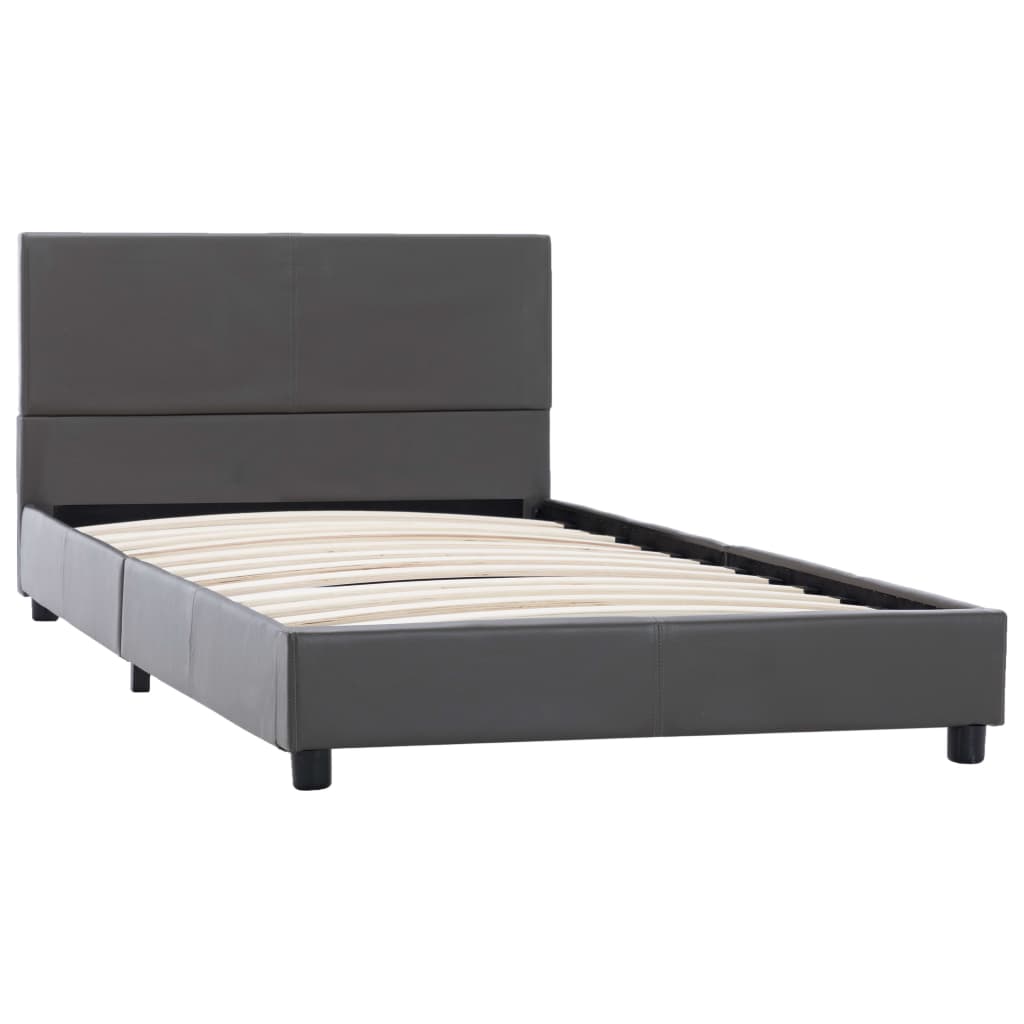 Giroletto Grigio in Similpelle 90x200 cm | homemem39