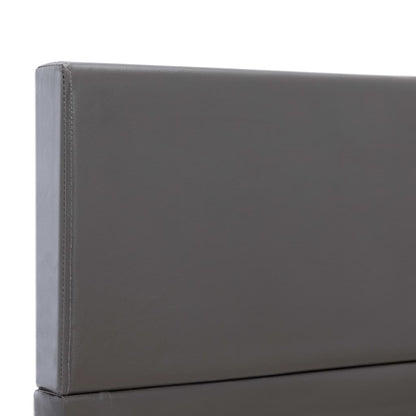 Giroletto Grigio in Similpelle 90x200 cm | homemem39