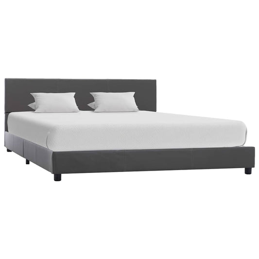 Giroletto Grigio in Similpelle 140x200 cm