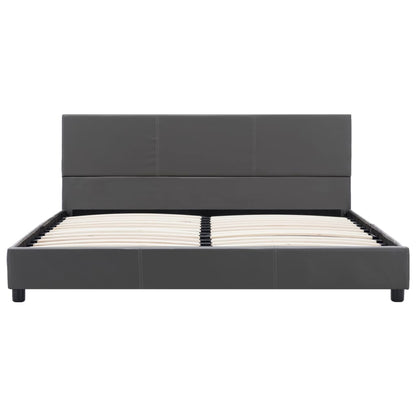 Giroletto Grigio in Similpelle 160x200 cm | homemem39