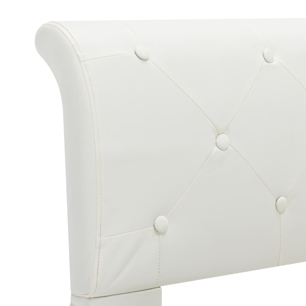 Giroletto Bianco in Similpelle 90x200 cm | homemem39