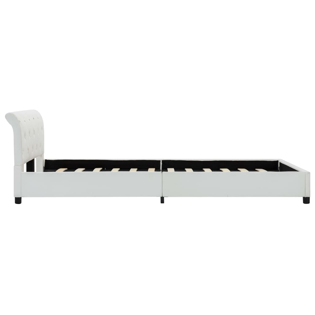 Giroletto Bianco in Similpelle 120x200 cm | homemem39