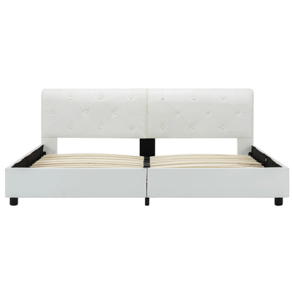 Giroletto Bianco in Similpelle 160x200 cm