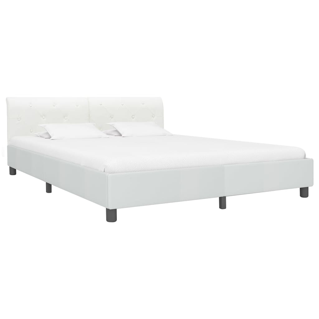 Giroletto Bianco in Similpelle 180x200 cm