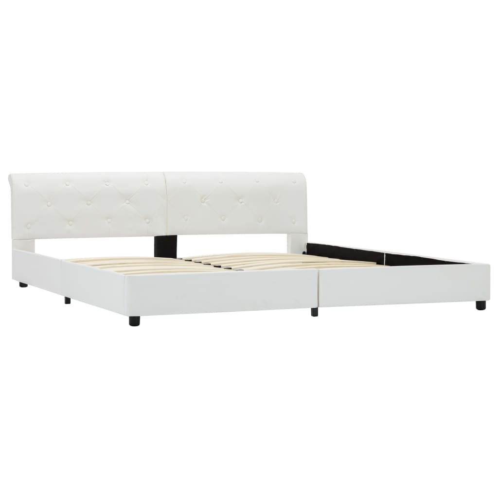 Giroletto Bianco in Similpelle 180x200 cm