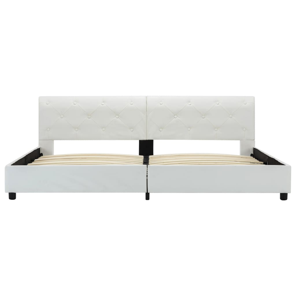 Giroletto Bianco in Similpelle 180x200 cm