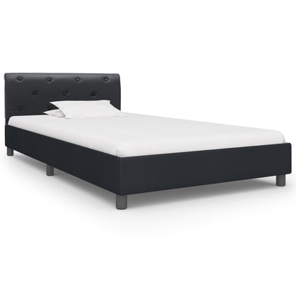 Giroletto Nero in Similpelle 100x200 cm | homemem39