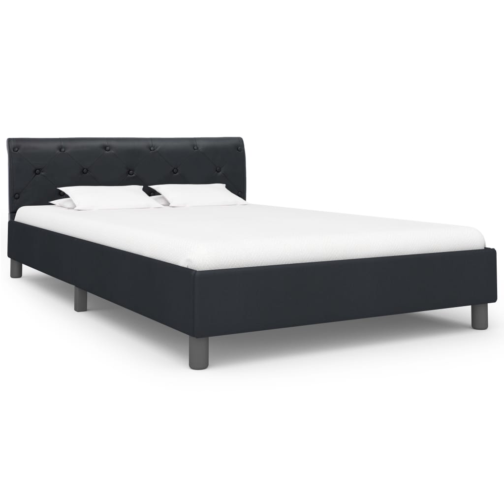 Giroletto Nero in Similpelle 120x200 cm