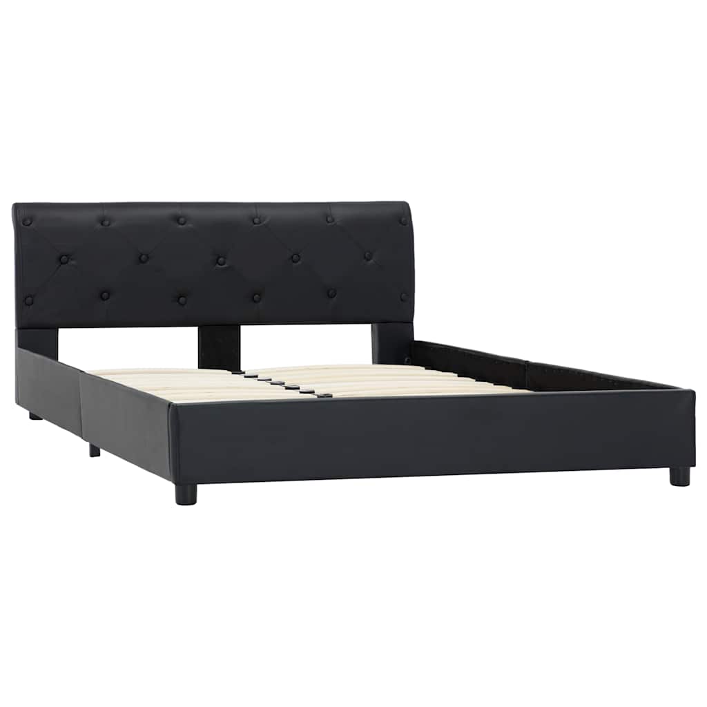 Giroletto Nero in Similpelle 120x200 cm