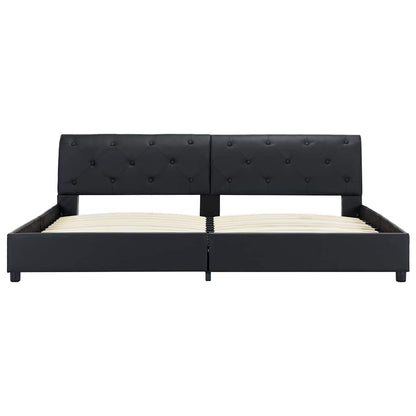 Giroletto Nero in Similpelle 180x200 cm