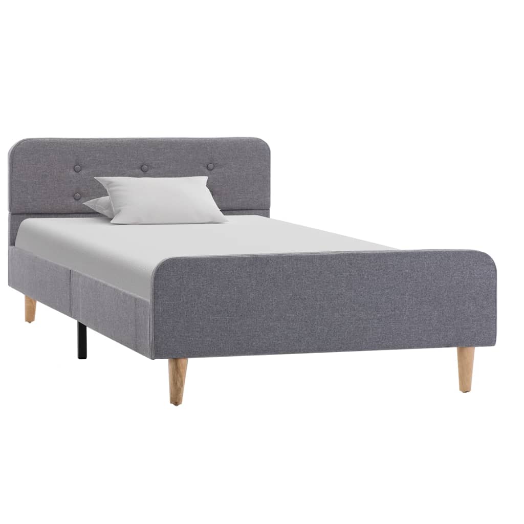 Giroletto Grigio Chiaro in Tessuto 90x200 cm | homemem39
