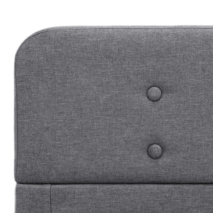 Giroletto Grigio Chiaro in Tessuto 90x200 cm | homemem39