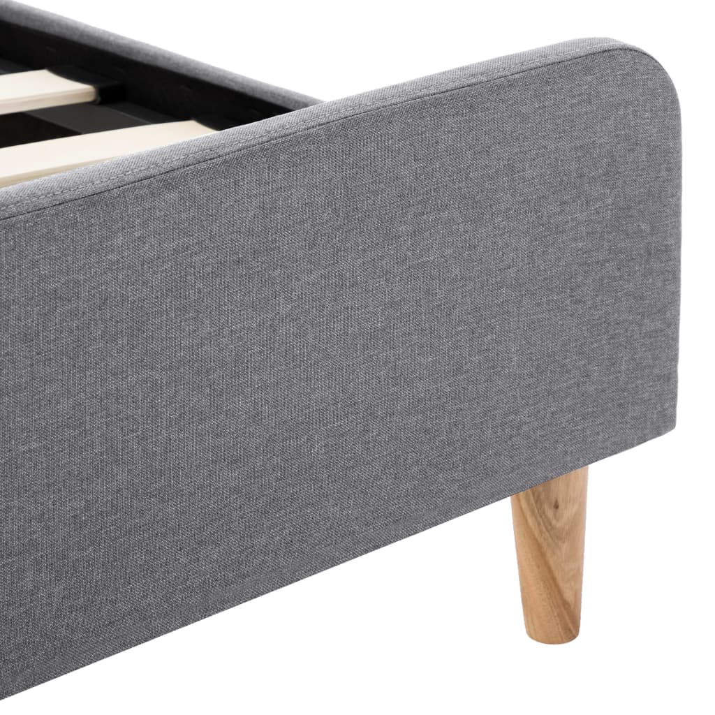 Giroletto Grigio Chiaro in Tessuto 90x200 cm | homemem39