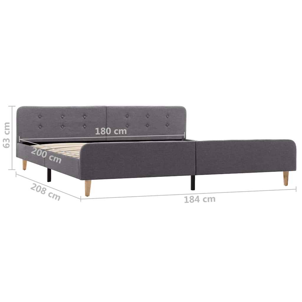 Giroletto Grigio Chiaro in Tessuto 180x200 cm