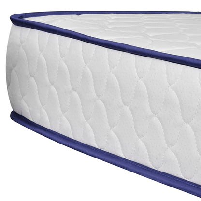 Letto e Materasso MemoryFoam Bianco in Similpelle 120x200cm - homemem39