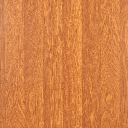 Set da Pranzo 7 pz in MDF e Acciaio Marrone - homemem39