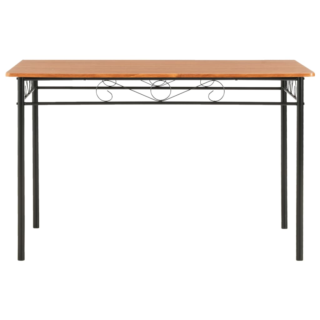 Tavolo da Pranzo Marrone 120x70x75 cm in MDF | homemem39