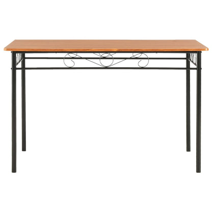 Tavolo da Pranzo Marrone 120x70x75 cm in MDF | homemem39
