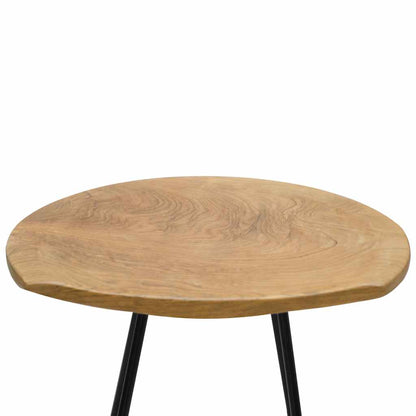 Sgabelli 2 pz in Legno Massello di Teak | homemem39