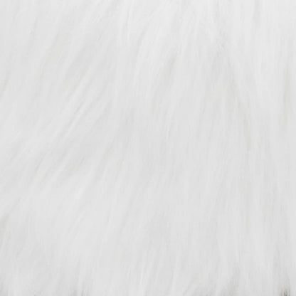 Sgabello Bianco in Legno Massello di Teak