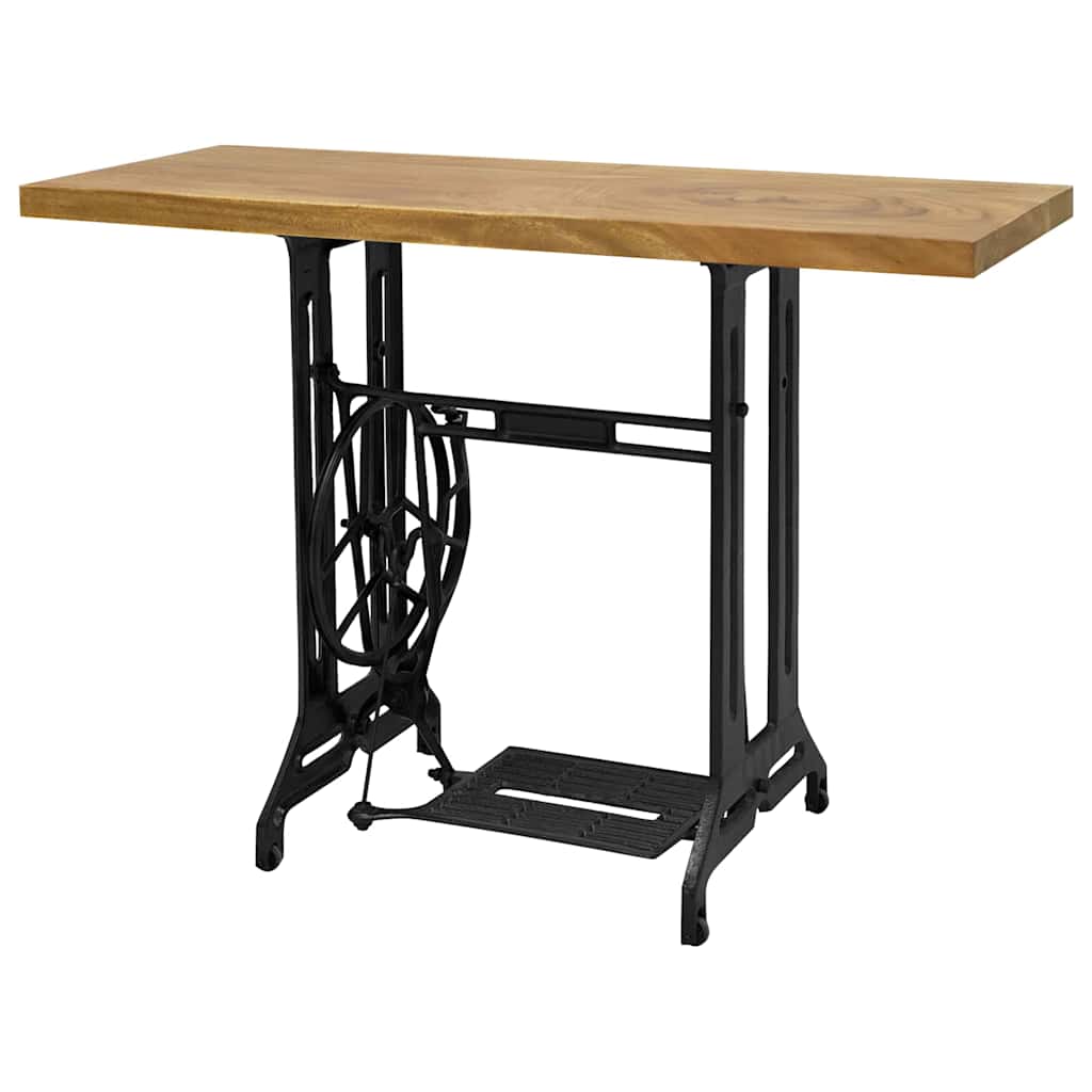 Tavolo Consolle Stile Macchina da Cucire 110x40x75 cm