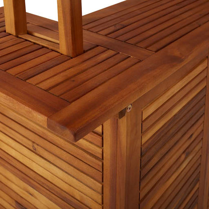 Tavolo Bar Esterno con Tetto 113x106x217cm Massello di Acacia | homemem39