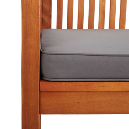 Panca da Giardino a 3 Posti 150 cm Legno Massello di Acacia | homemem39