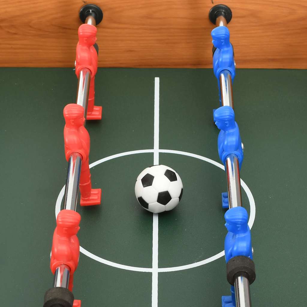 Mini Calcio Balilla 69x37x62 cm Acero | homemem39