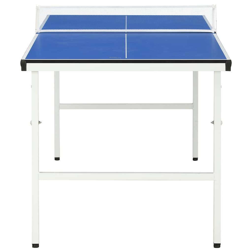Tavolo da Ping Pong con Rete 5 Piedi 152x76x66 cm Blu - homemem39