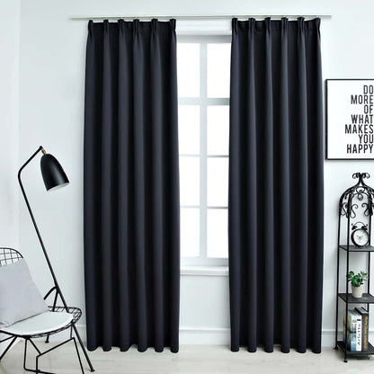 Tende Oscuranti con Ganci 2 pz