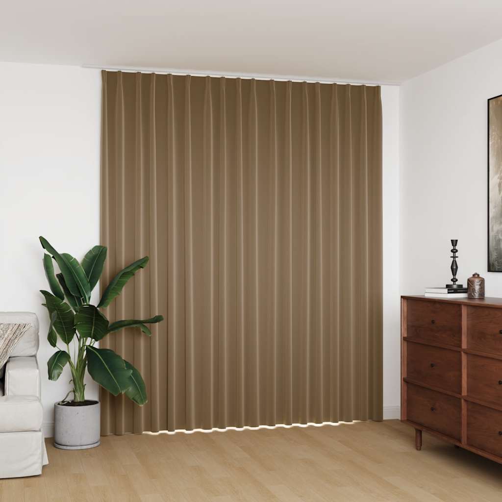 Tenda Oscurante con Ganci Grigio Talpa 290x245 cm | homemem39