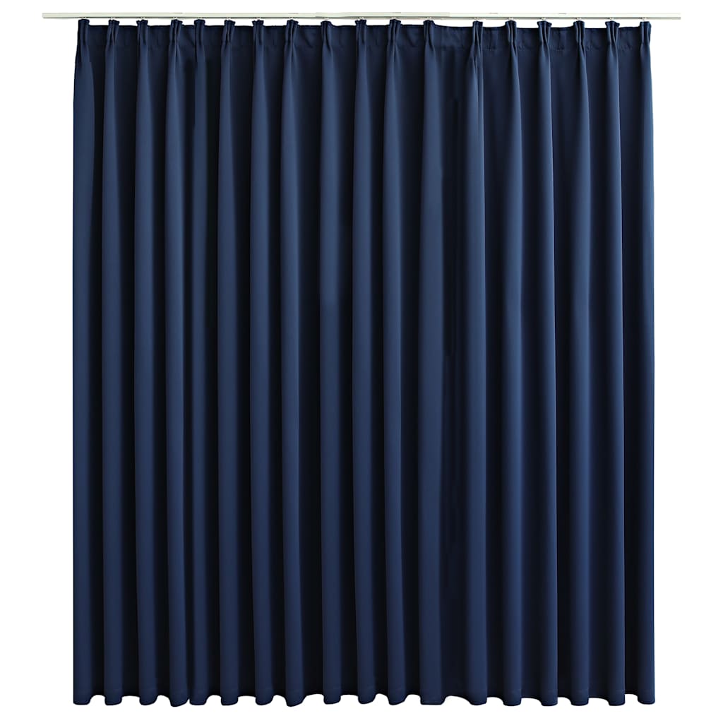 Tenda Oscurante con Ganci Blu 290x245 cm