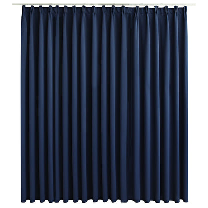 Tenda Oscurante con Ganci Blu 290x245 cm