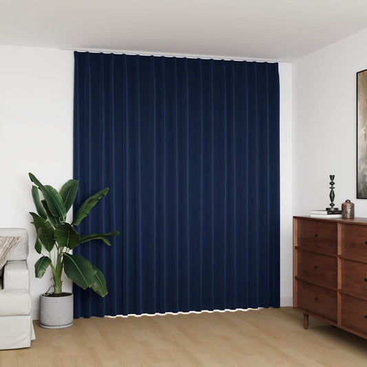 Tenda Oscurante con Ganci Blu 290x245 cm | homemem39