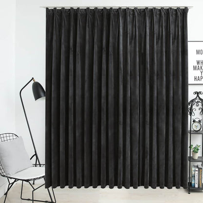 Tenda Oscurante con Ganci in Velluto 290x245 cm