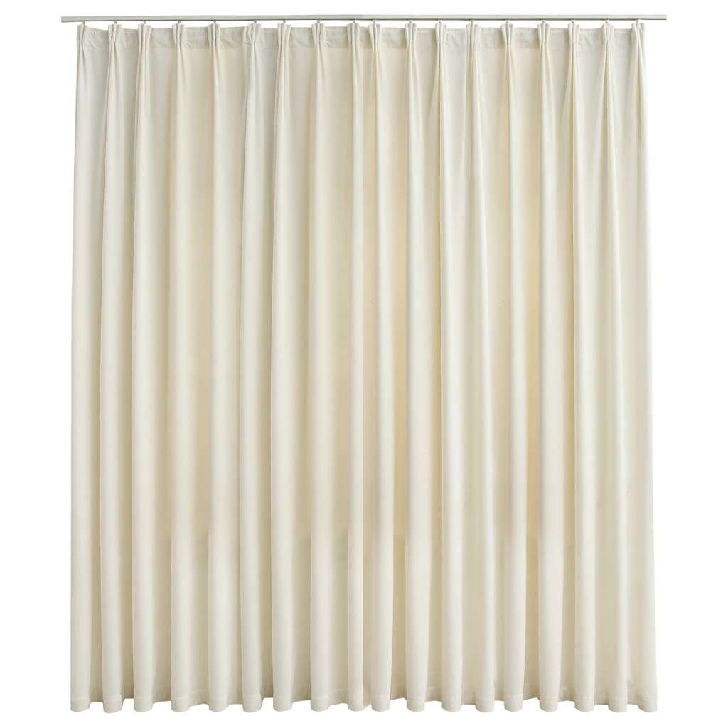 Tenda Oscurante con Ganci in Velluto 290x245 cm