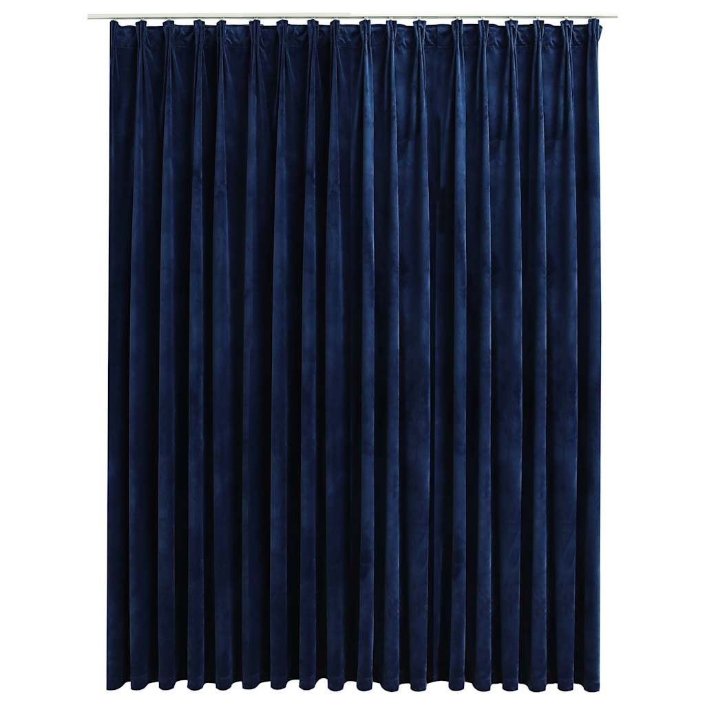 Tenda Oscurante con Ganci in Velluto 290x245 cm
