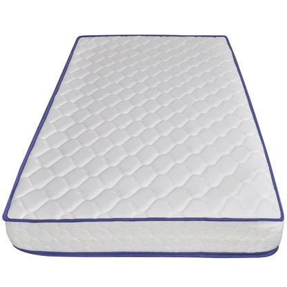 Letto con Materasso Memory Foam Nero in Velluto 180x200 cm | homemem39