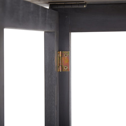 Tavolo da Balcone Pieghevole 90x50x74 cm in Massello di Acacia - homemem39