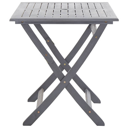 Tavolo da Giardino Pieghevole 120x70x75cm in Massello d'Acacia | homemem39