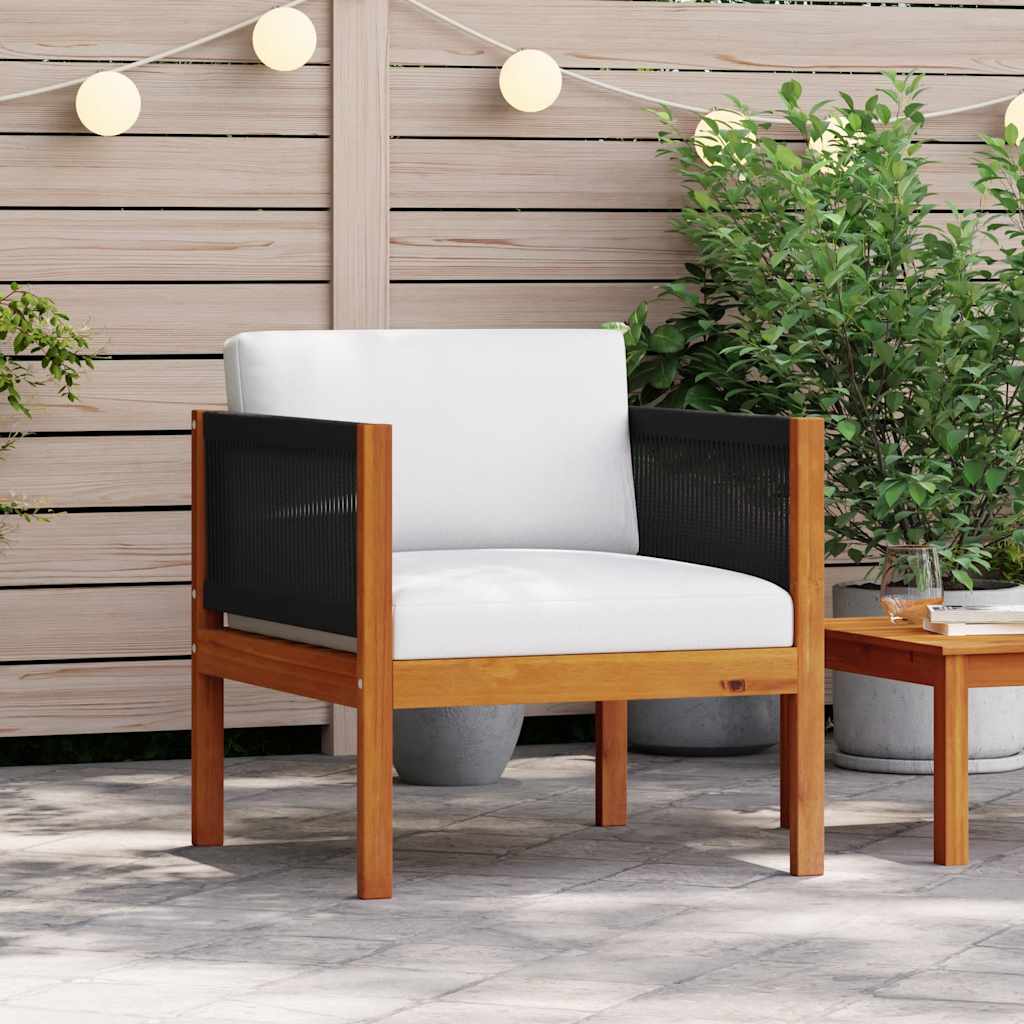Sedie da Giardino 2 pz in Legno Massello d'Acacia | homemem39