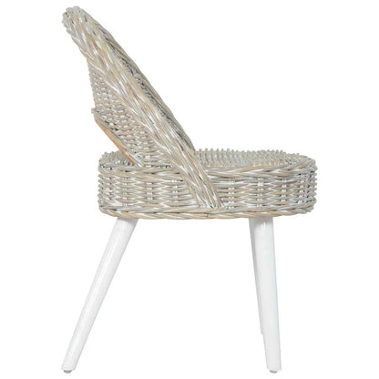 Poltrona in Rattan Kubu Bianco - homemem39