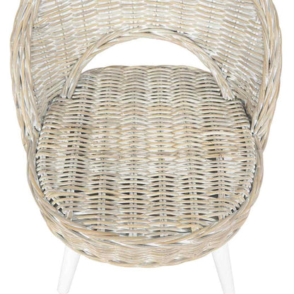 Poltrona in Rattan Kubu Bianco | homemem39