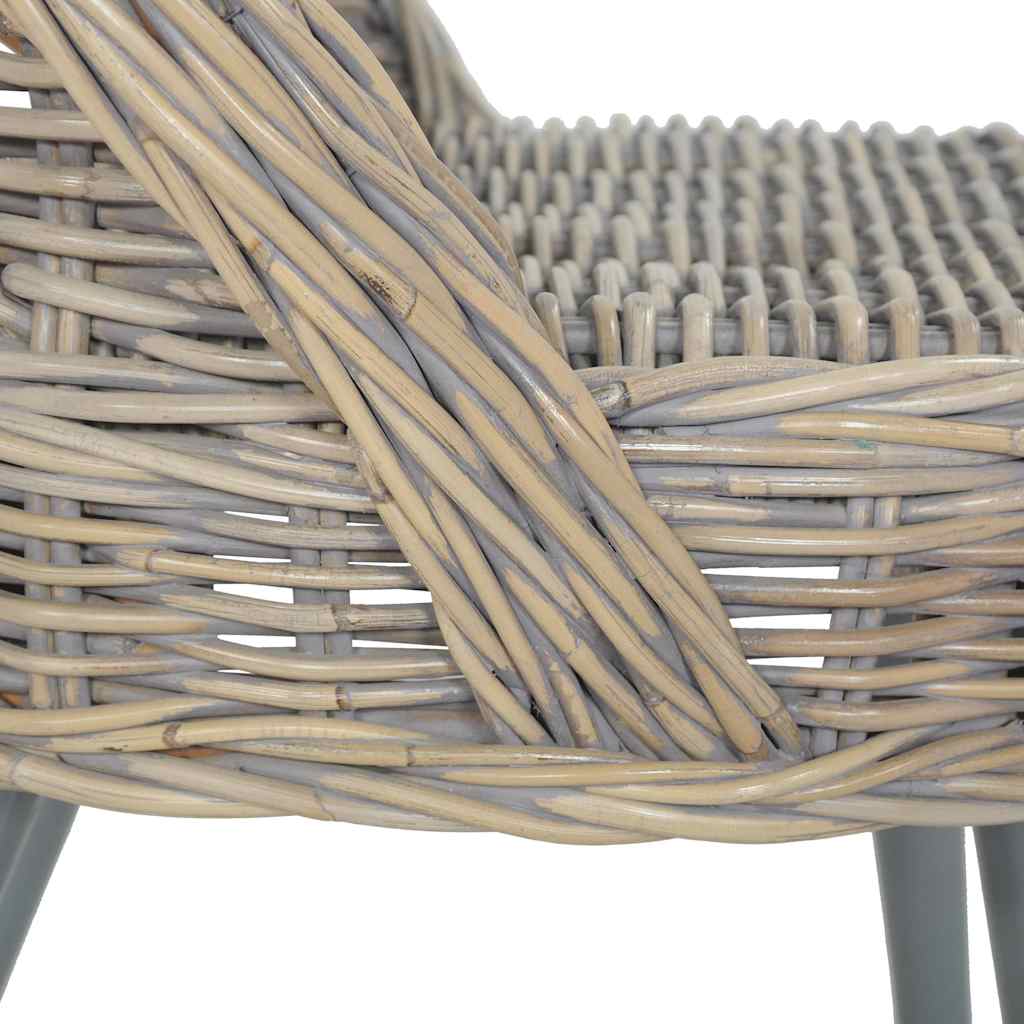Poltrona in Rattan Kubu Grigio