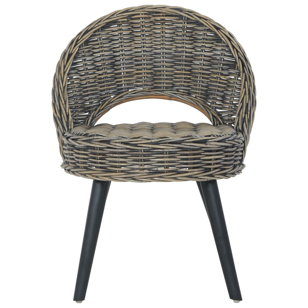 Poltrona in Rattan Kubu Nero - homemem39