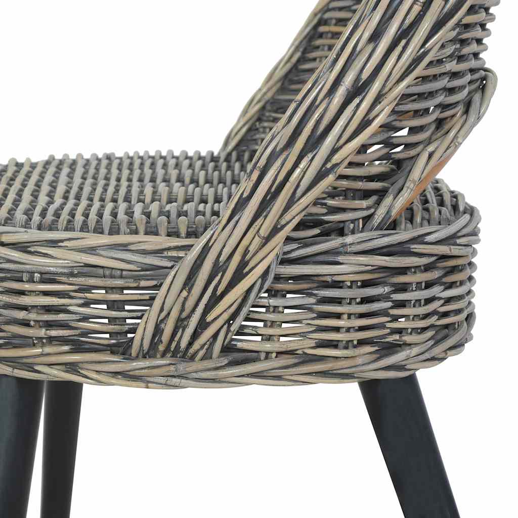 Poltrona in Rattan Kubu Nero