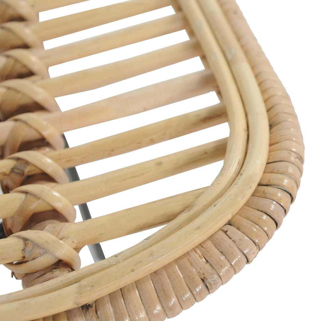 Sedie da Bar 2 pz in Rattan Naturale | homemem39
