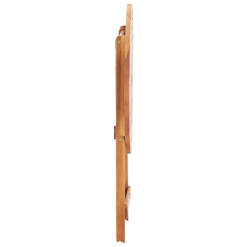 Tavolo da Giardino Pieghevole 60x75 cm in Massello d'Acacia | homemem39