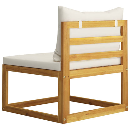 Set Divani Giardino 6 pz con Cuscini Legno Massello di Acacia | homemem39