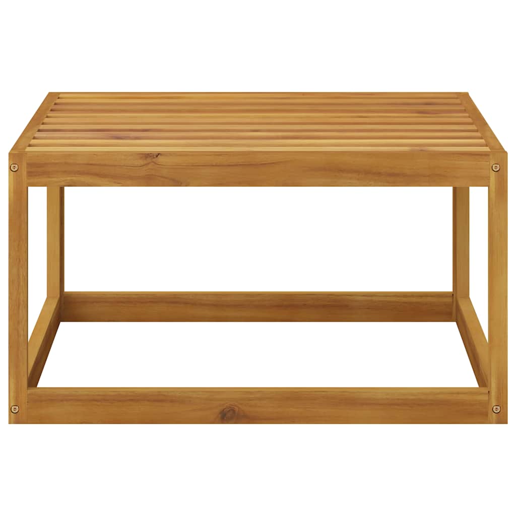 Set Divani Giardino 5 pz con Cuscini Legno Massello di Acacia